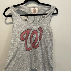 Washington Nationals Tank Top Women (S) + Headband